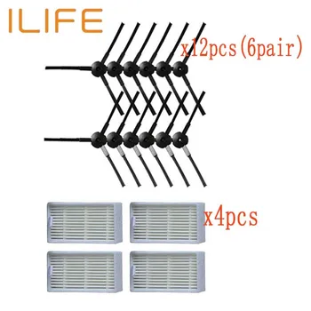 12*side brush +4*HEPA Filter accessories for CHUWI ilife v5s v5 x5 ilife V3s v3s pro v3l v5s pro v50 robot vacuum cleaner parts
12*side brush +4*HEPA Filter accessories for CHUWI ilife v5s v5 x5 ilife V3s v3s pro v3l v5s pro v50 robot vacuum cleaner parts