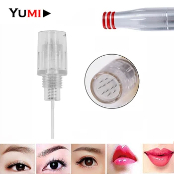 50pcs/lot 8mm Screw Nano 12 Pin Cartridges Needles Blades For Electric Derma Pen Gun Machine Tattoo Accessory Micro Fog Eyebrow
50pcs/lot 8mm Screw Nano 12 Pin Cartridges Needles Blades For Electric Derma Pen Gun Machine Tattoo Accessory Micro Fog Eyebrow