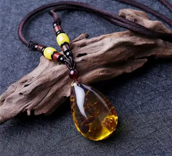 32mm beautiful National wind pendant long paragraph water droplets sweater chain honey wax necklace
32mm beautiful National wind pendant long paragraph water droplets sweater chain honey wax necklace