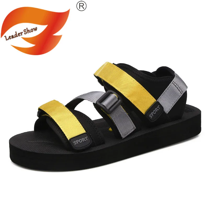 Leader Show Men's Casual Sandals High Quality Fashion Sandals for Men Summer New Thick Bottom Slippers Man Beach Shoes Non-slip
Leader Show Men's Casual Sandals High Quality Fashion Sandals for Men Summer New Thick Bottom Slippers Man Beach Shoes Non-slip