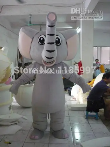 HOT SALE Special Accept Custom funny big ears elephant Halloween animal Mascot Costume Fancy Dress Animal free shipping
HOT SALE Special Accept Custom funny big ears elephant Halloween animal Mascot Costume Fancy Dress Animal free shipping