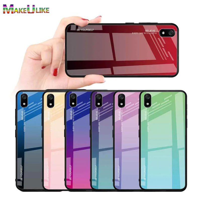 Gradient Case For Xiaomi Redmi GO 7 7A Case Tempered Glass Hard Back Cover For Xiaomi Redmi 7A 7 Go Phone Bag Case
Gradient Case For Xiaomi Redmi GO 7 7A Case Tempered Glass Hard Back Cover For Xiaomi Redmi 7A 7 Go Phone Bag Case