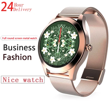 KW10 Fashion Women Smart Watch Android IOS Bluetooth Bands Blood Pressure Heart Rate Monitoring Ip68 Waterproof Fitness Tracker
KW10 Fashion Women Smart Watch Android IOS Bluetooth Bands Blood Pressure Heart Rate Monitoring Ip68 Waterproof Fitness Tracker