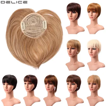 DELICE Women's Clip In Straight Neat Bangs Synthetic Blunt Fringe Hair Accessories
DELICE Women's Clip In Straight Neat Bangs Synthetic Blunt Fringe Hair Accessories