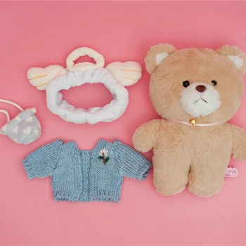 Cute Animals Doll Soft Stuffed Kawaii Wear Clothes Rabbit and Bear Plush Toys for Children Birthday Gift Kids Baby Appease Toy
Cute Animals Doll Soft Stuffed Kawaii Wear Clothes Rabbit and Bear Plush Toys for Children Birthday Gift Kids Baby Appease Toy