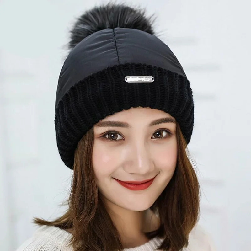 2017 hot Double layer fur ball cap pom poms winter hat for women girls hat knitted beanies cap thick female cap Warm hat
2017 hot Double layer fur ball cap pom poms winter hat for women girls hat knitted beanies cap thick female cap Warm hat