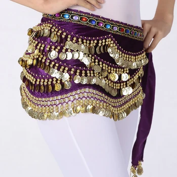 Original Belly Dance Belt Belts 13 Color Velvet Matel Coins Dance Hip Scarfs Women Indian Stage Ballroom Bollywood Belts Q11107 
Original Belly Dance Belt Belts 13 Color Velvet Matel Coins Dance Hip Scarfs Women Indian Stage Ballroom Bollywood Belts Q11107