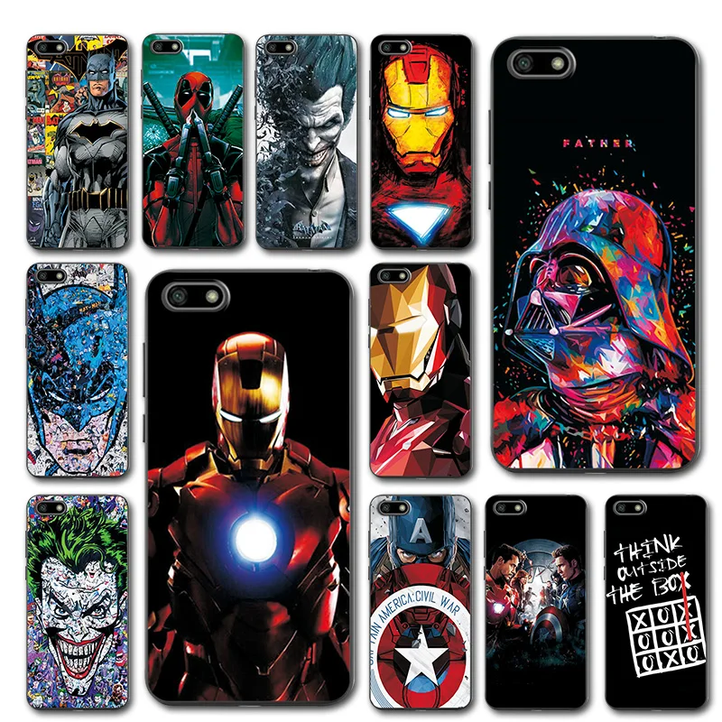 Hero Marvel Case For Huawei Honor 7A Pro 5.7'' Silicone Case Y5 Prime Y6 Prime 2018 Cover For Huawei Honor 7A DUA-L22 5.45''
Hero Marvel Case For Huawei Honor 7A Pro 5.7'' Silicone Case Y5 Prime Y6 Prime 2018 Cover For Huawei Honor 7A DUA-L22 5.45''