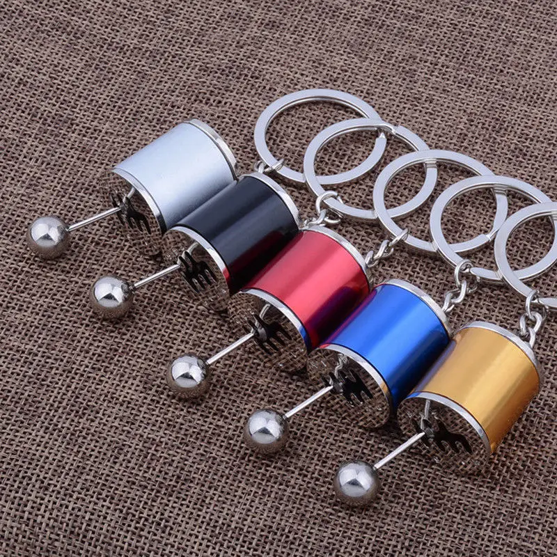 JSD 5 color 6 Speed Manual Gear Transmission Gear Lever Key Chain Car Gear Box Key Ring Auto Gear-box Gearbox Keychain Alloy
JSD 5 color 6 Speed Manual Gear Transmission Gear Lever Key Chain Car Gear Box Key Ring Auto Gear-box Gearbox Keychain Alloy