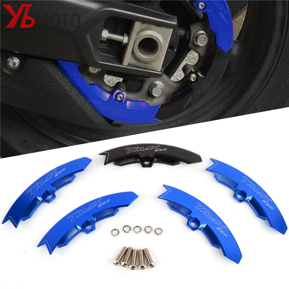 

Motorcycle Part CNC Transmission Belt Pulley Protective Cover For Yamaha T-MAX T MAX TMAX 530 TMAX530 SX DX 2017 2018 2019