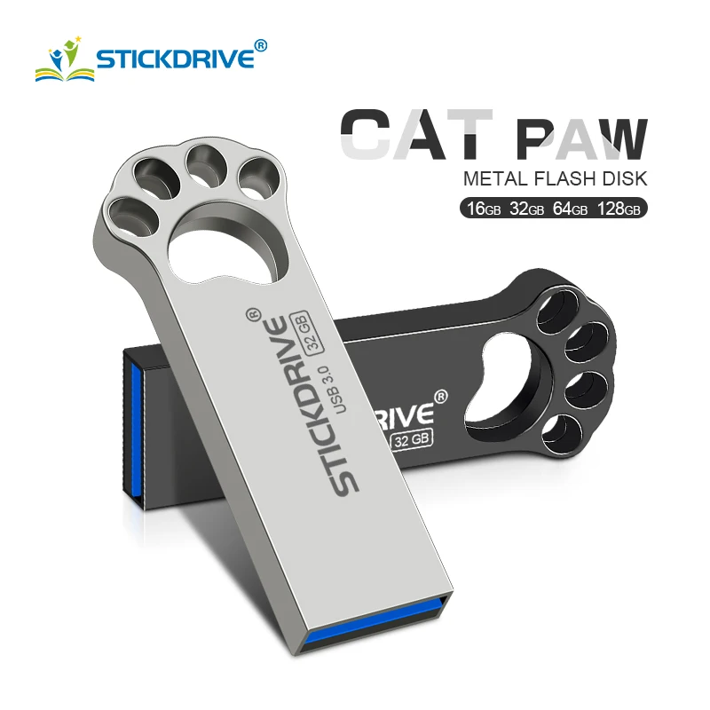 Real capacity usb 3.0 pen drive 128GB 64GB usb flash drive 32GB 16GB memory stick metal cat paw animation pendrive free shipping
Real capacity usb 3.0 pen drive 128GB 64GB usb flash drive 32GB 16GB memory stick metal cat paw animation pendrive free shipping
