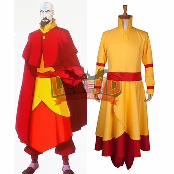 The Legend of Korra Tenzin Cosplay Costume Adult Halloween Custom Made outfit with red cape
The Legend of Korra Tenzin Cosplay Costume Adult Halloween Custom Made outfit with red cape