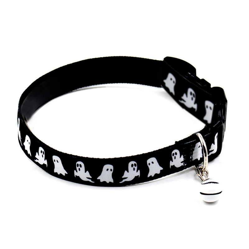 Adjustable Nylon Dog Collars Pet Collars With Bells Charm Necklace Collar For Little Dogs Cat Collars Pet Supplies Halloween
Adjustable Nylon Dog Collars Pet Collars With Bells Charm Necklace Collar For Little Dogs Cat Collars Pet Supplies Halloween