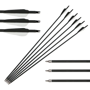 12pcs archery mixed carbon arrows bow and arrow shooting ID6.2mm target practicing arrows
12pcs archery mixed carbon arrows bow and arrow shooting ID6.2mm target practicing arrows