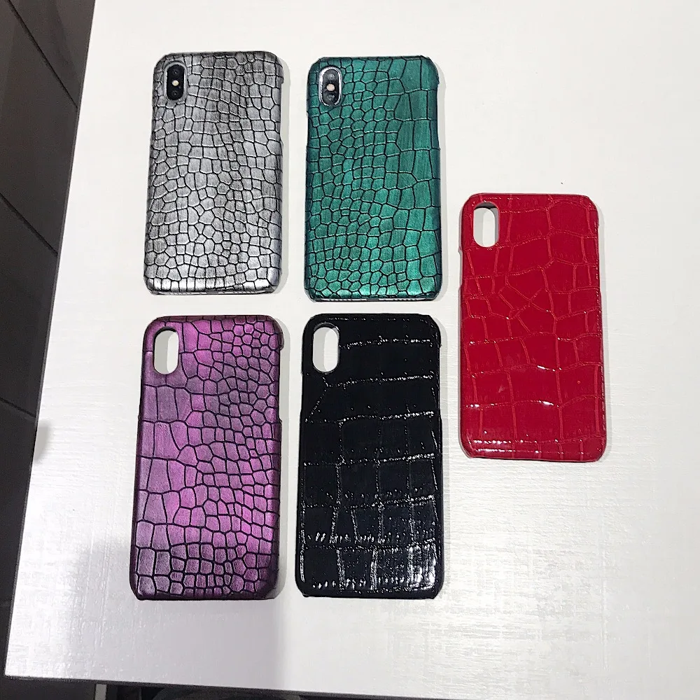 AIPUWEI Crocodile skin pattern phone shell cases back cover for iPhone 8 plus 6 6s shell housing skin for iohone x xr xs case
AIPUWEI Crocodile skin pattern phone shell cases back cover for iPhone 8 plus 6 6s shell housing skin for iohone x xr xs case