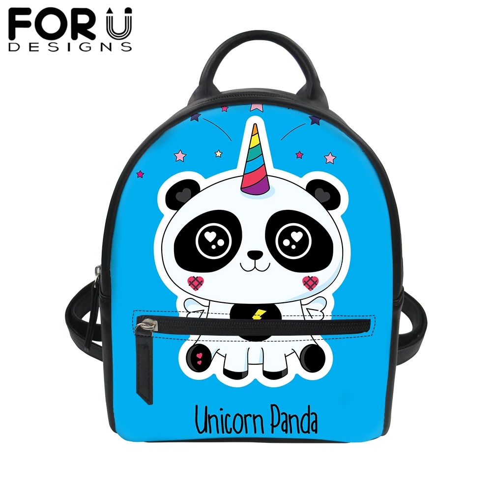 FORUDESIGS Panda Unicorn 3D Print PU Leather Backpack for Women Waterproof Tote Satchel Teenager Girls School Bag Mini Daypack
FORUDESIGS Panda Unicorn 3D Print PU Leather Backpack for Women Waterproof Tote Satchel Teenager Girls School Bag Mini Daypack