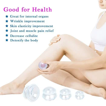 4 Cups Silicone Cupping Therapy Set Professional Vacuum Cups Cupping Massage Therapeutic Therapy Set - Body Healthy Care
4 Cups Silicone Cupping Therapy Set Professional Vacuum Cups Cupping Massage Therapeutic Therapy Set - Body Healthy Care