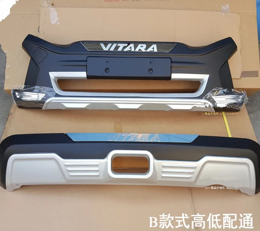 Car-covers ABS Chrome Front+Rear bumper cover trim fit for 2016 Suzuki Vitara Car styling
Car-covers ABS Chrome Front+Rear bumper cover trim fit for 2016 Suzuki Vitara Car styling