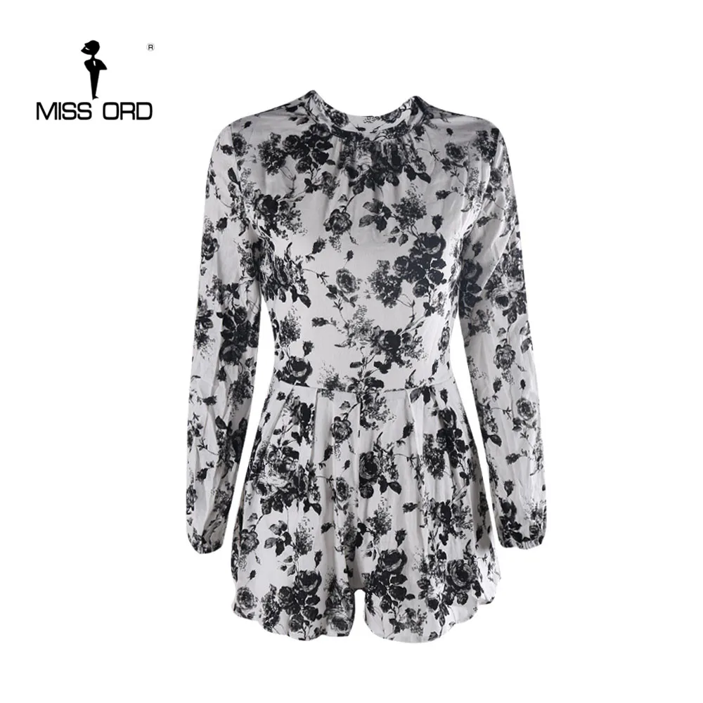 Free Shipping Missord 2015 Sexy high-necked long-sleeved Printed playsuit FT5186
Free Shipping Missord 2015 Sexy high-necked long-sleeved Printed playsuit FT5186
