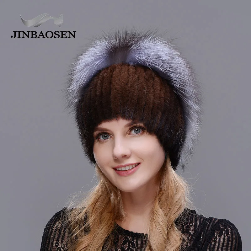 JINBAOSEN 2019 New style fur hat black wholesale mink fur fox fur hat winter warm woman's fashion shopping leisure ski cap
JINBAOSEN 2019 New style fur hat black wholesale mink fur fox fur hat winter warm woman's fashion shopping leisure ski cap