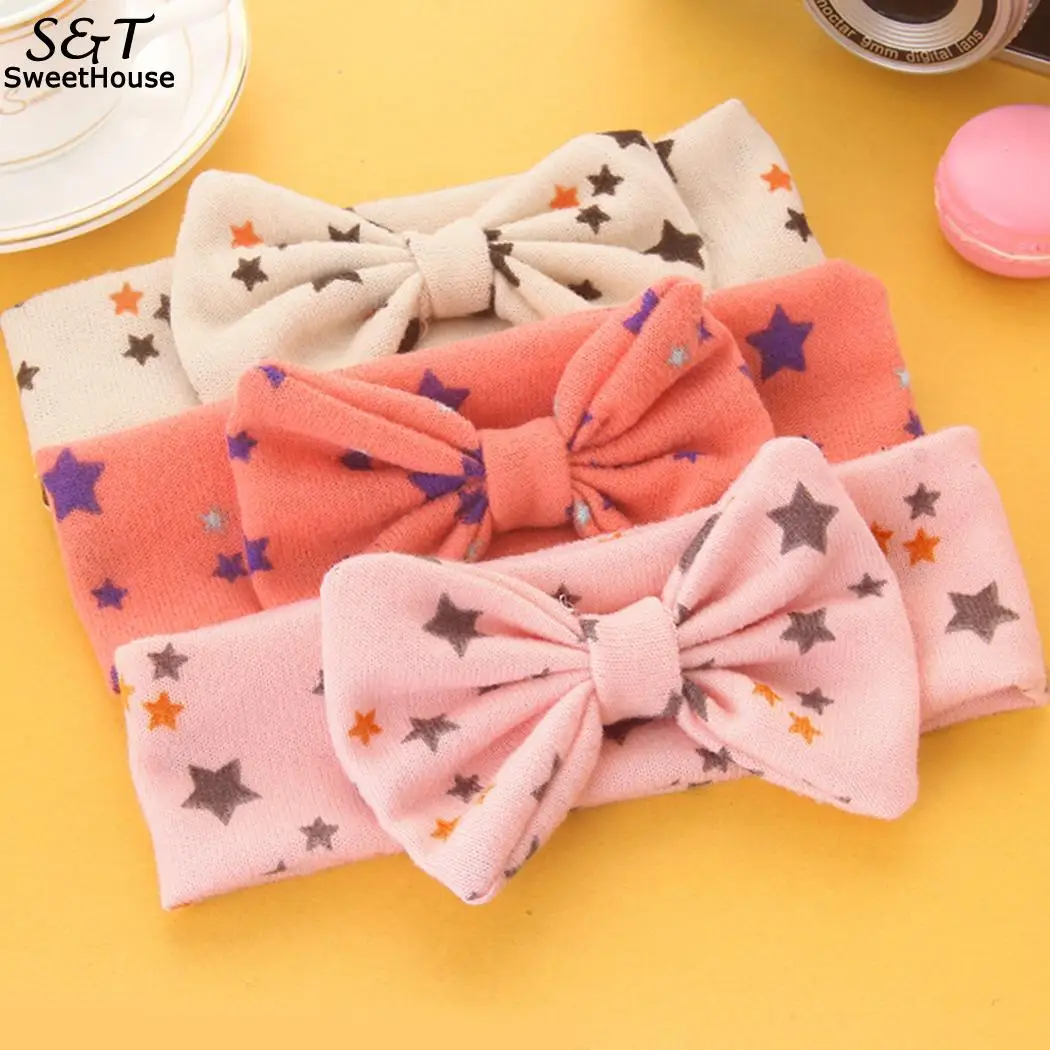 Headbands Girls 2018 Hair Bowknot Headbands Girls Star Print Hair Bands Headwear Accessories For Woman
Headbands Girls 2018 Hair Bowknot Headbands Girls Star Print Hair Bands Headwear Accessories For Woman