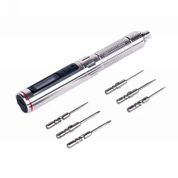 Mini ES121V Electric Screwdriver Smart Precision Lithium Battery Cordless LED Display Screwdriver Bit Set For Phone Repair
Mini ES121V Electric Screwdriver Smart Precision Lithium Battery Cordless LED Display Screwdriver Bit Set For Phone Repair