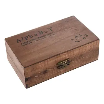 Pack of 70pcs Rubber Stamps Set Vintage Wooden Box Case Alphabet Letters Number Craft (No Ink Pad Included)
Pack of 70pcs Rubber Stamps Set Vintage Wooden Box Case Alphabet Letters Number Craft (No Ink Pad Included)