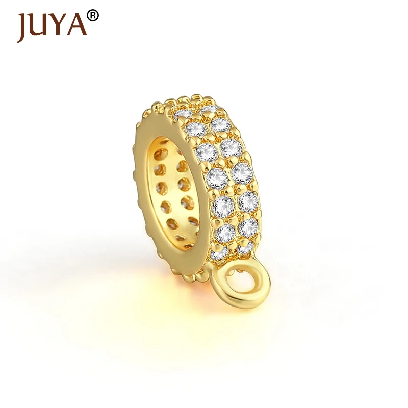 DIY Jewelry Making Supplies Inlaid Multicolor Zircon Pendant Bails Bracelets Connector Bail Beads For Charm Jewelry Connectors
DIY Jewelry Making Supplies Inlaid Multicolor Zircon Pendant Bails Bracelets Connector Bail Beads For Charm Jewelry Connectors