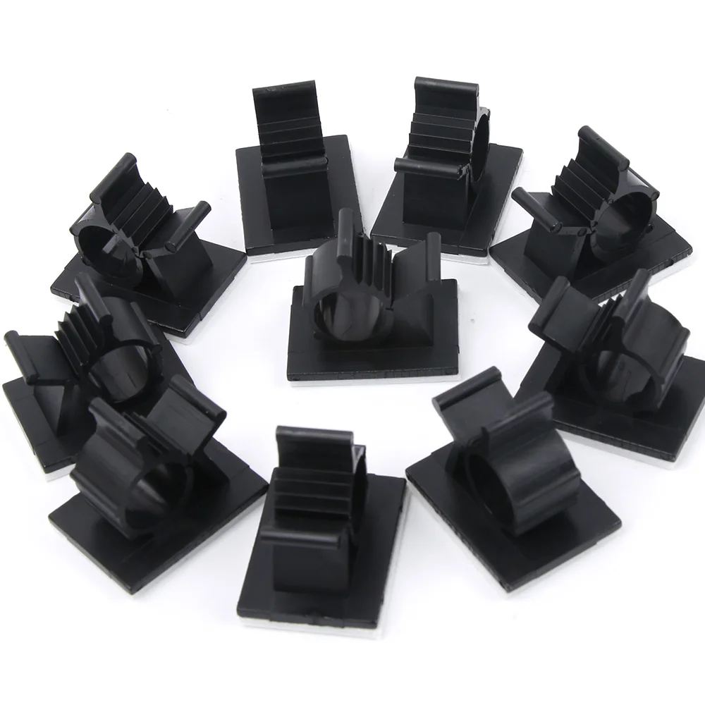 10x Cable Clips Adhesive Cord Management Organizer Wire Holders 0.5" Clamp White cable winder
10x Cable Clips Adhesive Cord Management Organizer Wire Holders 0.5" Clamp White cable winder
