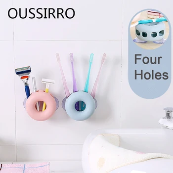 1Pcs Creative Sucker Toothbrush Holder Storage Rack Porous Bathroom Kitchen Wall-mounted Kitchenware Storage Rack Save Space 
1Pcs Creative Sucker Toothbrush Holder Storage Rack Porous Bathroom Kitchen Wall-mounted Kitchenware Storage Rack Save Space