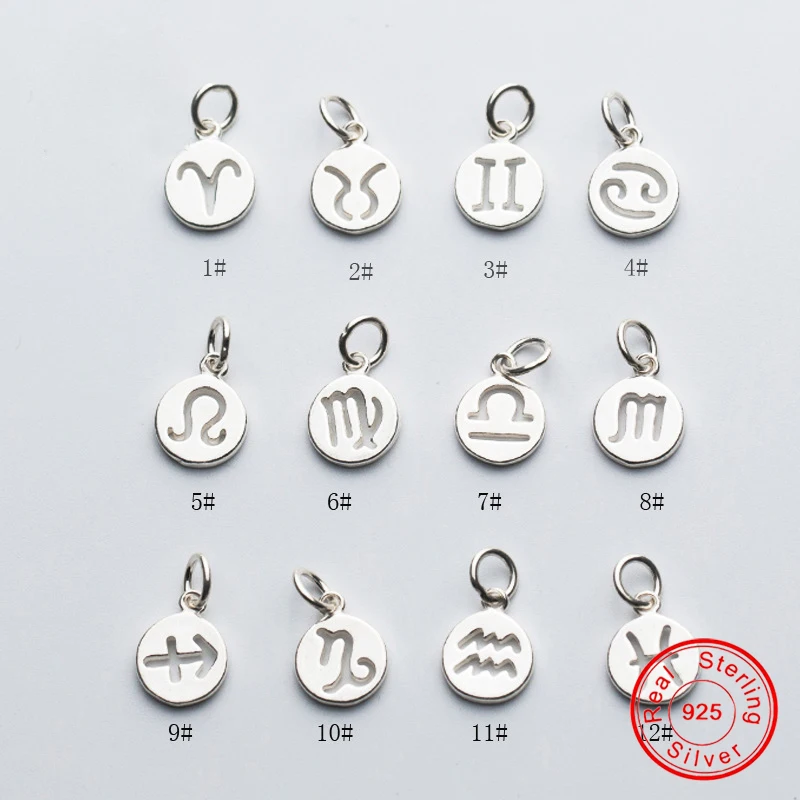 UQBing Fashion Genuine 925 Sterling Silver Constellations Pendant Charm Beads For DIY Bracelet Bangle Necklaces Women Jewelry
UQBing Fashion Genuine 925 Sterling Silver Constellations Pendant Charm Beads For DIY Bracelet Bangle Necklaces Women Jewelry