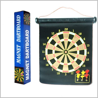 Professional 15" Large Dart Board Magnetic Dartboard,Double-side Safety Magnet Dartboard With 6 Magnetic Darts
Professional 15" Large Dart Board Magnetic Dartboard,Double-side Safety Magnet Dartboard With 6 Magnetic Darts