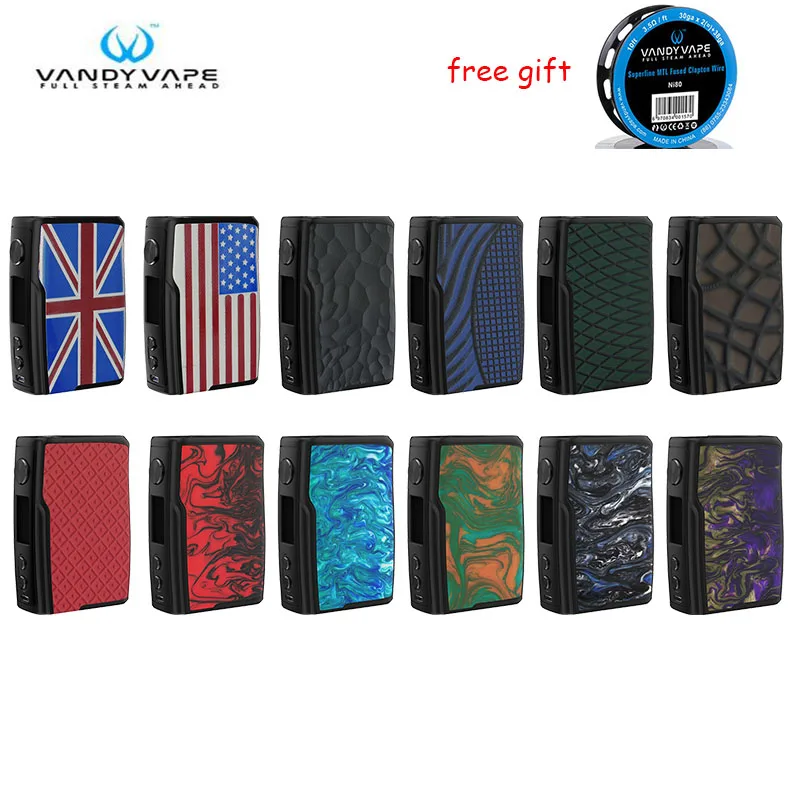 Original Vandy Vape Swell Kit 188W Waterproof PCBA Swell Box MOD with 3ml Tank Electronic Cigarette Kit
Original Vandy Vape Swell Kit 188W Waterproof PCBA Swell Box MOD with 3ml Tank Electronic Cigarette Kit