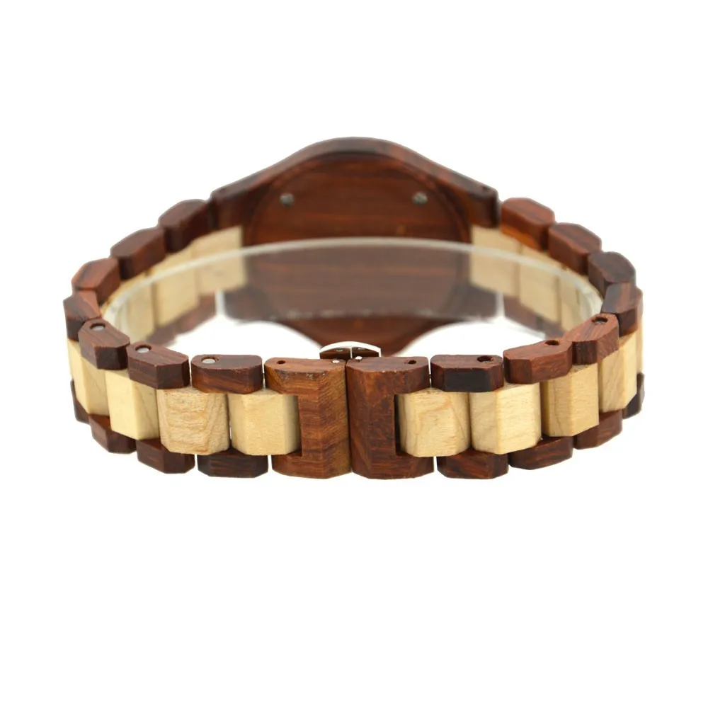 BEWELL WOODEN WATCH