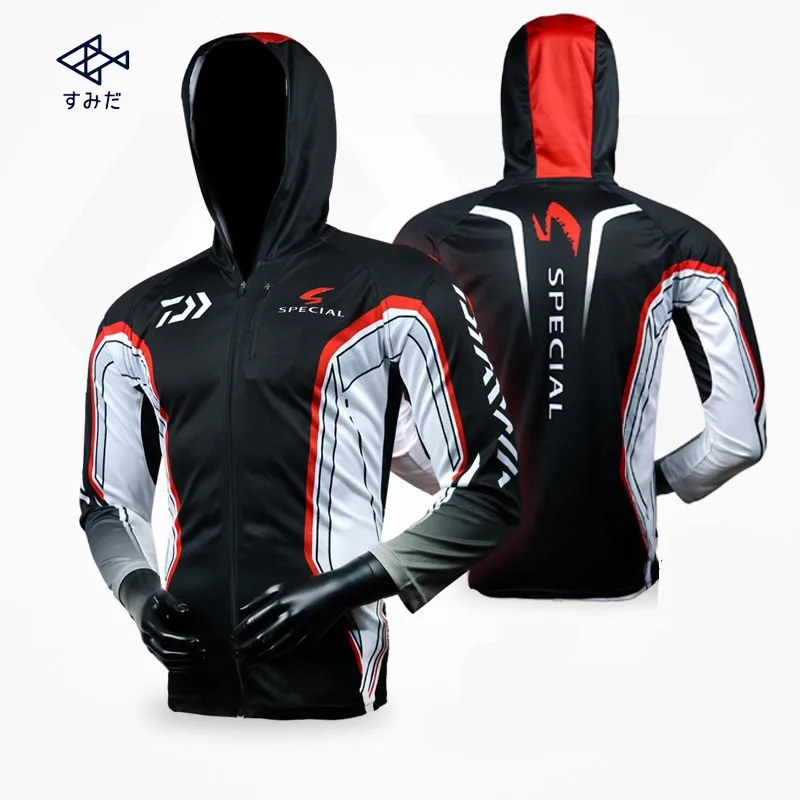 2017 DAIWA NEW Fishing Sunscreen clothes Breathable coat summer outdoors DAIWAS Mesh Hooded Long sleeve DAWA Free shipping
2017 DAIWA NEW Fishing Sunscreen clothes Breathable coat summer outdoors DAIWAS Mesh Hooded Long sleeve DAWA Free shipping