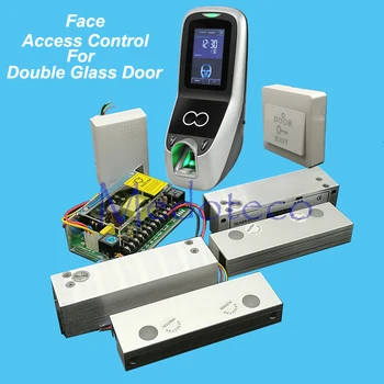 DIY Face Access Control System Kit Frameless Double Glass Door Access Control Set+Power Supply+Electric Bolt Lock Controller
DIY Face Access Control System Kit Frameless Double Glass Door Access Control Set+Power Supply+Electric Bolt Lock Controller