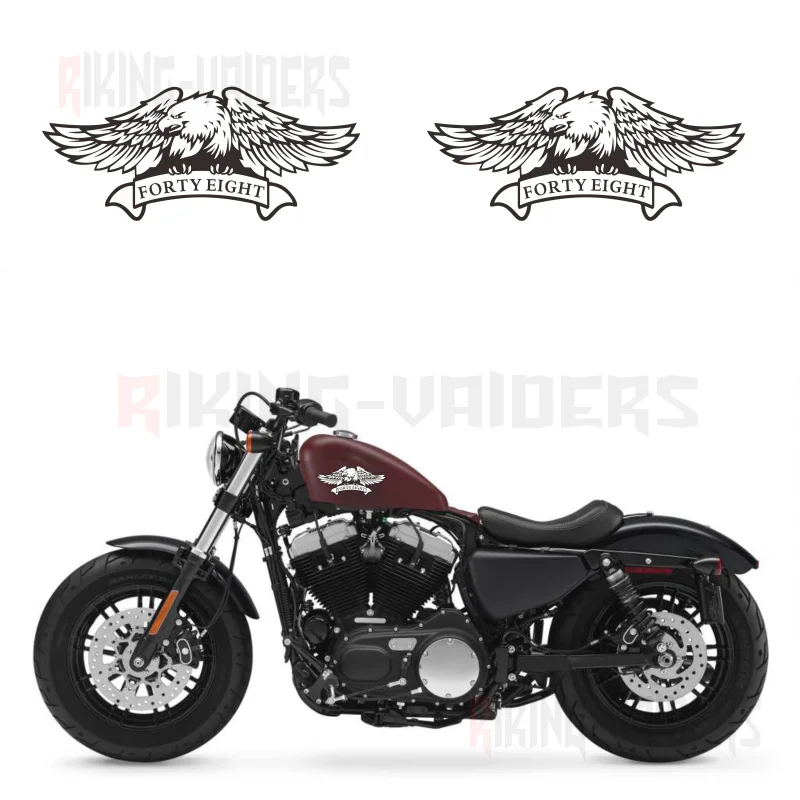 Наклейки с логотипом орла на заказ наклейки топливный бак виниловые для Harley Sportster
