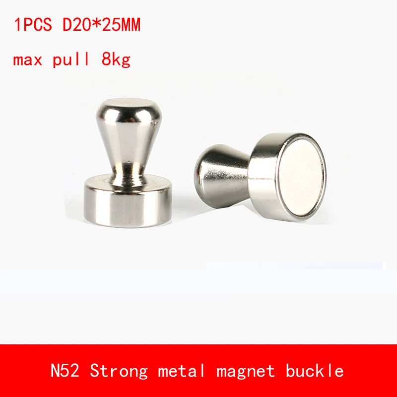 1PCS D20*25mm max pull 8kg Neodymium Strong Fridge Magnets N52 Whiteboard Magnet Metal Magnet Buckle
1PCS D20*25mm max pull 8kg Neodymium Strong Fridge Magnets N52 Whiteboard Magnet Metal Magnet Buckle