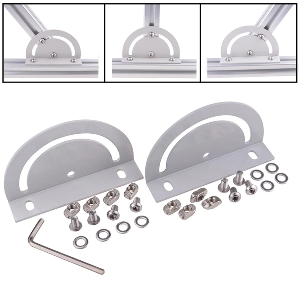 Cross Joint Plate Steering Connecting Plate Corner Bracket for Aluminum Extrusion 3030 4040 Series with Screw/washer/tool
Cross Joint Plate Steering Connecting Plate Corner Bracket for Aluminum Extrusion 3030 4040 Series with Screw/washer/tool