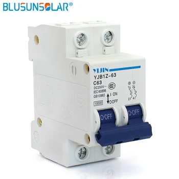 CE Approved Mini Circuit Breaker SOLARB 2P 63A 250V for House Using Electric Circuit Breaker
CE Approved Mini Circuit Breaker SOLARB 2P 63A 250V for House Using Electric Circuit Breaker