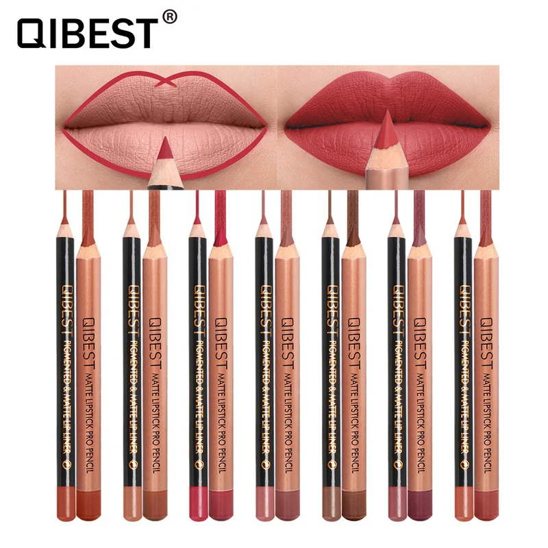2PCS Lip Liner & lip stick Matte Pencil Waterproof Moisturizing Lipsticks Long-lasting Lips Lipliner Makeup Pen 15 Colors TSLM1
2PCS Lip Liner & lip stick Matte Pencil Waterproof Moisturizing Lipsticks Long-lasting Lips Lipliner Makeup Pen 15 Colors TSLM1