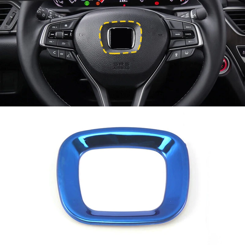 For Honda Accord 10th 2018 2019 Stainless steel Car Middle Steering wheel Button frame Accessories car styling
For Honda Accord 10th 2018 2019 Stainless steel Car Middle Steering wheel Button frame Accessories car styling