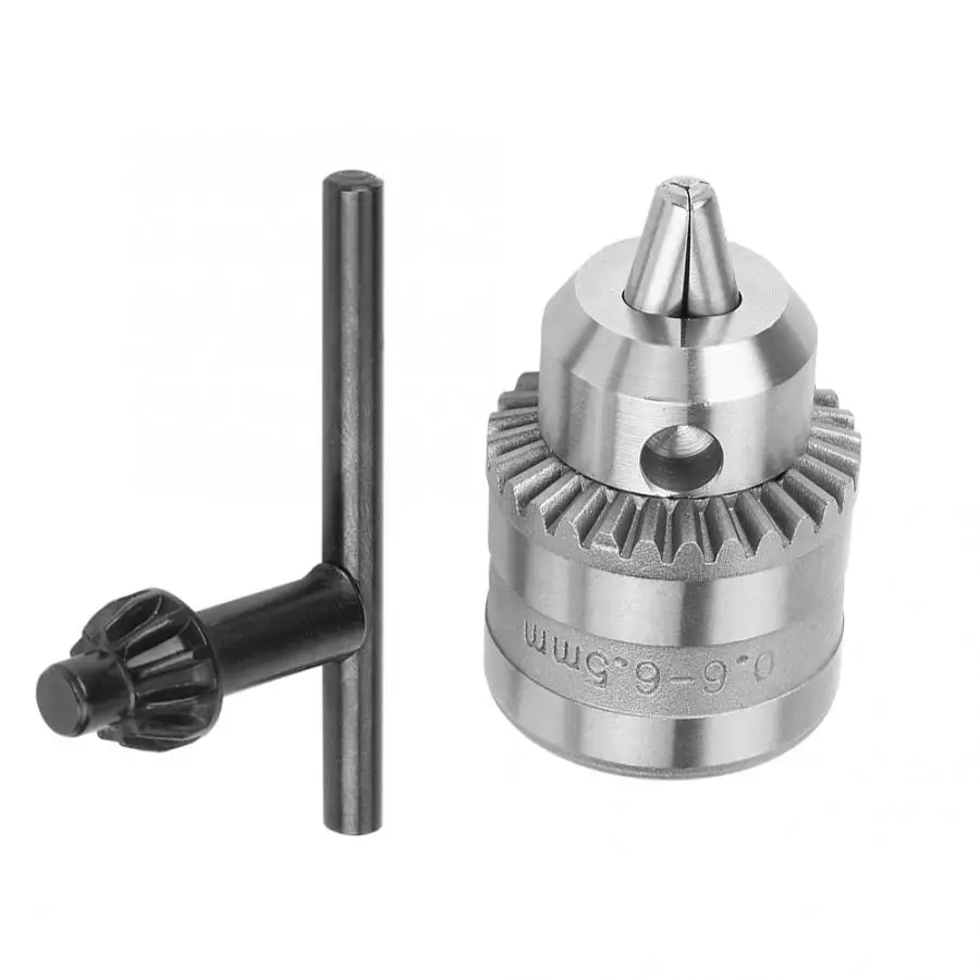 0.6-6mm B10 3/8-24UNF Mini Key Type Drill Chuck with Chuck Key for Electric Power Drill for Drill Machine Electric Dril
0.6-6mm B10 3/8-24UNF Mini Key Type Drill Chuck with Chuck Key for Electric Power Drill for Drill Machine Electric Dril