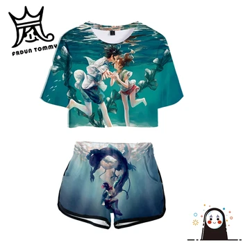 FRDUN TOMMY Spirited Away Harajuku women two piece set Corp top shorts set Miyazaki Hayao Japan anime fashion design girl clothe
FRDUN TOMMY Spirited Away Harajuku women two piece set Corp top shorts set Miyazaki Hayao Japan anime fashion design girl clothe