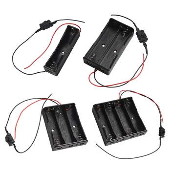 1Pcs 1*2*3*4*18650 Battery Holder Connector Storage Case Box With Wire Cable Switch On&Off For 3.7V 18650 Lithium Battery
1Pcs 1*2*3*4*18650 Battery Holder Connector Storage Case Box With Wire Cable Switch On&Off For 3.7V 18650 Lithium Battery