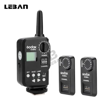 Godox Ft-16s Flash Trigger Remote Wireless Power Control 1x Transmitter + 2x Receiver for Godox TT850 V860 etc Flash Speedlite
Godox Ft-16s Flash Trigger Remote Wireless Power Control 1x Transmitter + 2x Receiver for Godox TT850 V860 etc Flash Speedlite