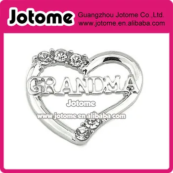 1.25'' H x 1.4'' W GRANDMA Rhinestone Heart Pin - Best Gifts for Grandmothers Collection
1.25'' H x 1.4'' W GRANDMA Rhinestone Heart Pin - Best Gifts for Grandmothers Collection
