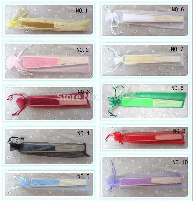 Free 120 pcs/lot 10 color Silk pouch for hand fans organza gift bag gift pouch for hand fans with drawstring ( not include fan)
Free 120 pcs/lot 10 color Silk pouch for hand fans organza gift bag gift pouch for hand fans with drawstring ( not include fan)