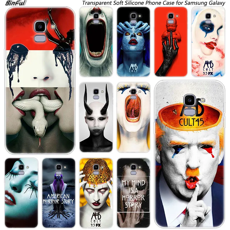 Hot American Horror Story Silicone Phone Case For Samsung Galaxy J8 J6 J4 2018 J2 Core J5 J6 J7 Prime J3 2016 2017 EU J4 Plus
Hot American Horror Story Silicone Phone Case For Samsung Galaxy J8 J6 J4 2018 J2 Core J5 J6 J7 Prime J3 2016 2017 EU J4 Plus