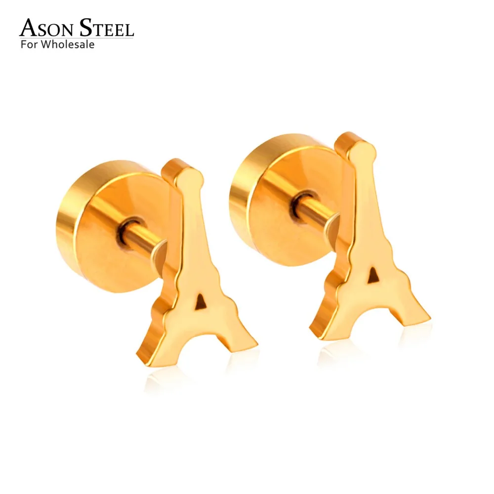 ASONSTEEL Statement Stud Earring for Women/Girl Jewelry Gold Color Unique Stud Earrings Stainless Steel
ASONSTEEL Statement Stud Earring for Women/Girl Jewelry Gold Color Unique Stud Earrings Stainless Steel